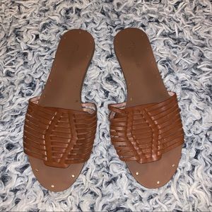 Madewell Brown Woven Sandals